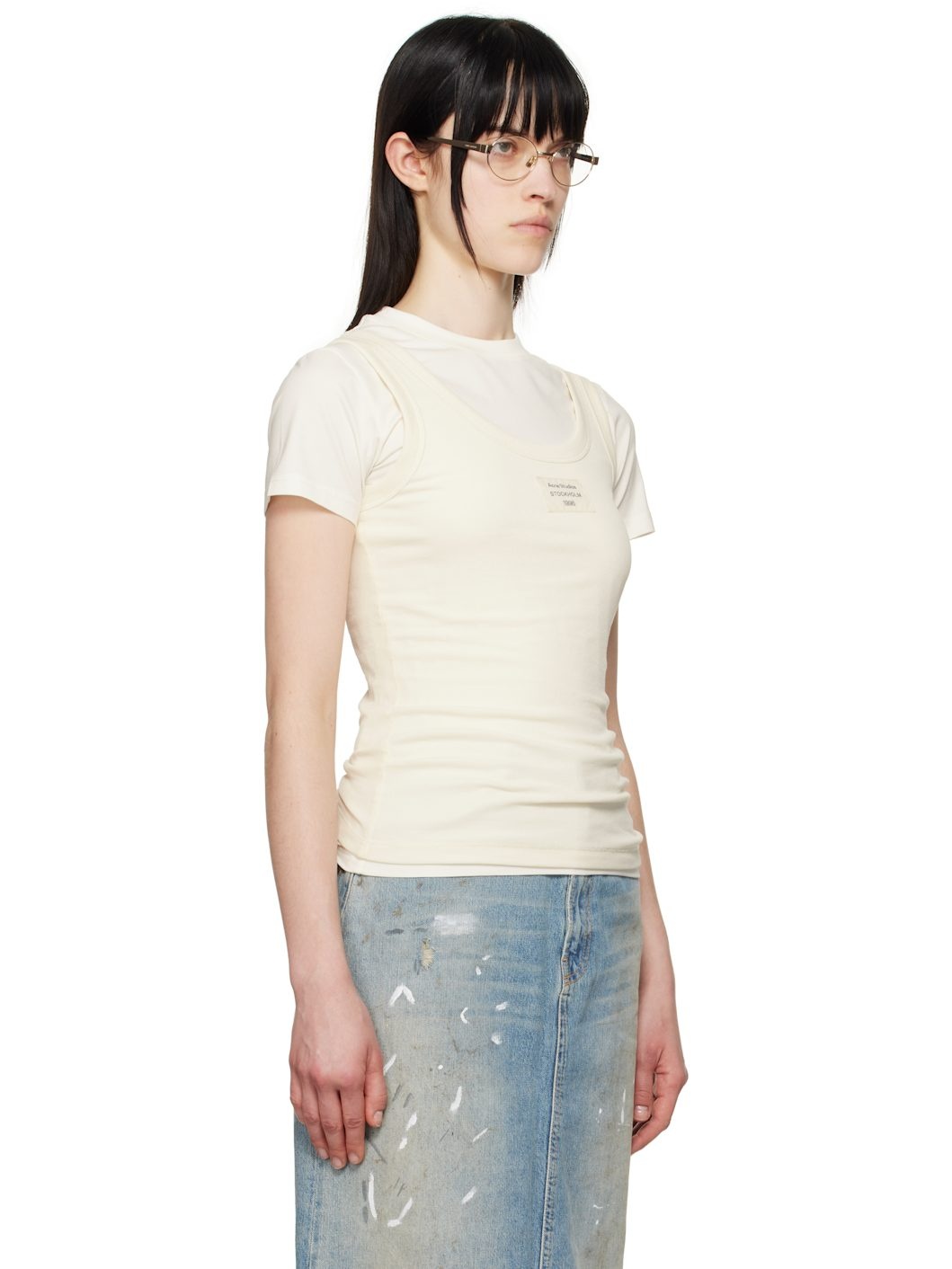 Off-White Layered T-shirt - 2