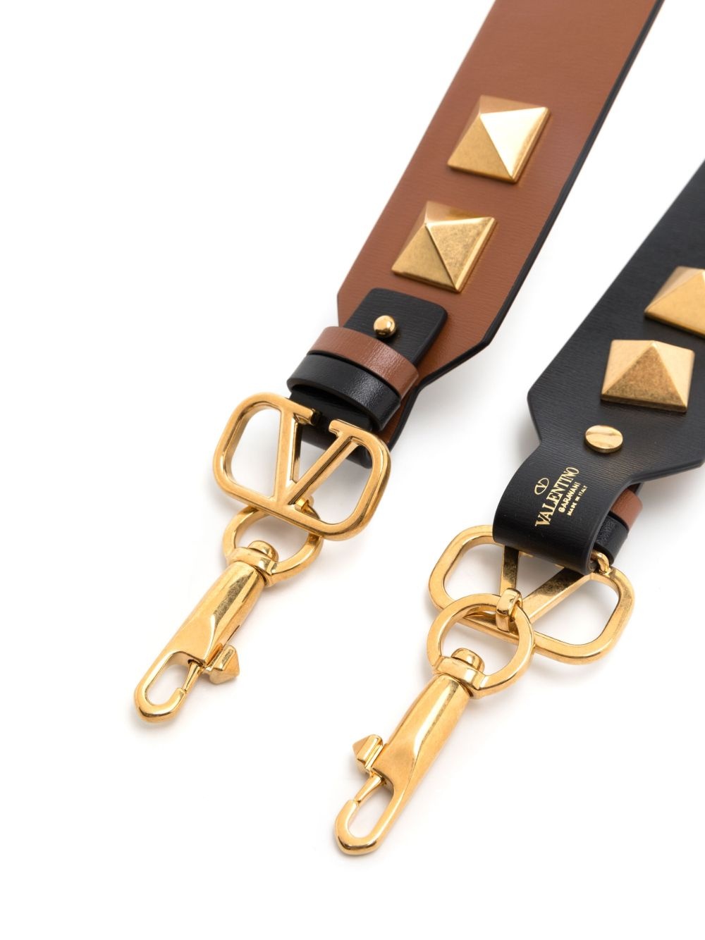Rockstud reversible leather strap - 2