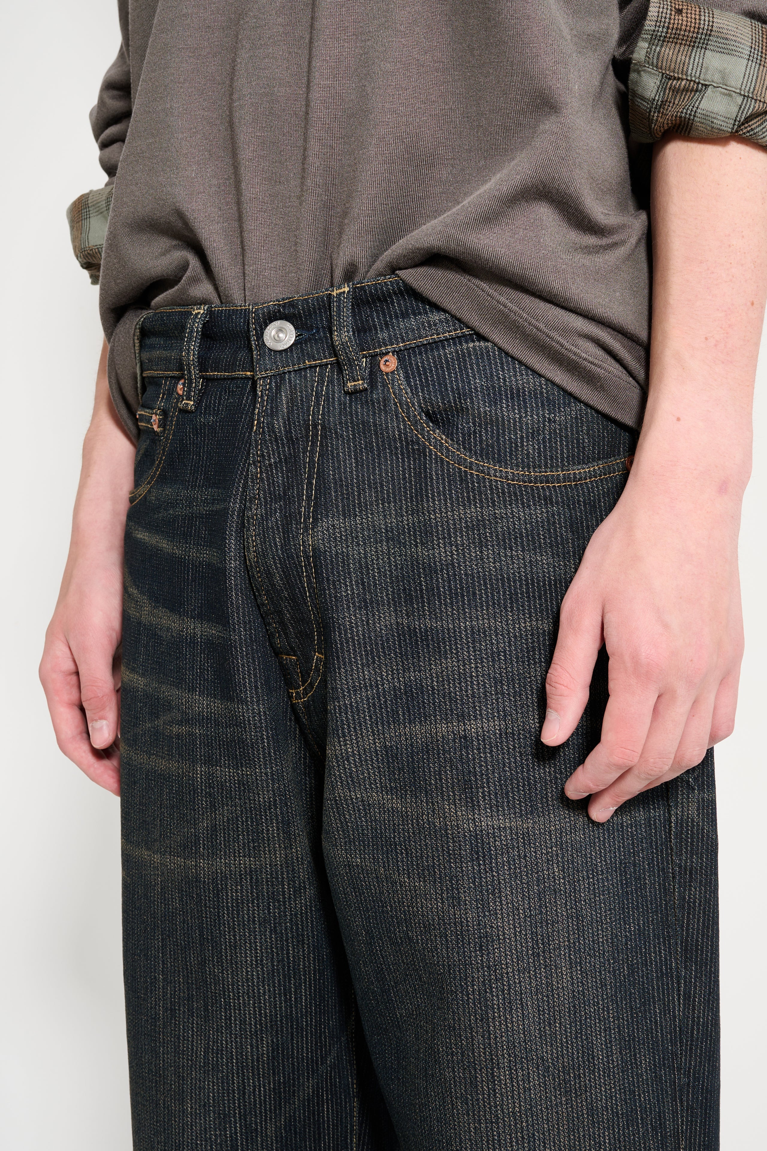 OUR LEGACY THIRD CUT CLAY TINT CHAIN TWILL - 3
