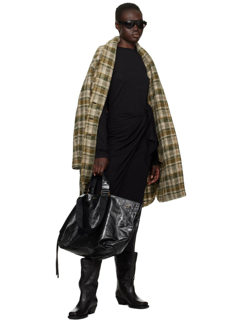 Isabel Marant Étoile Green & Brown Gabriel Coat outlook
