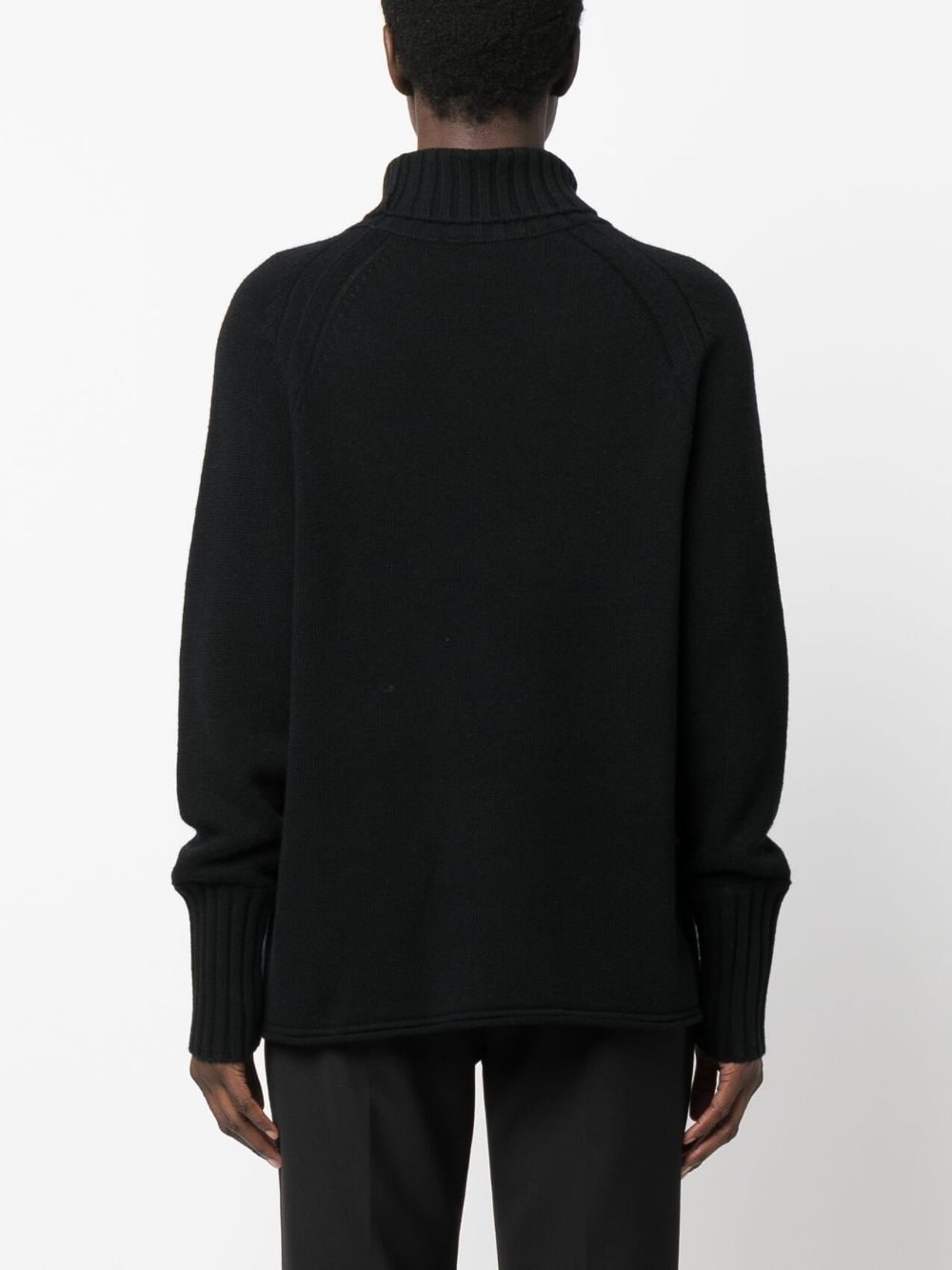 roll-neck wool-cashmere jumper - 4