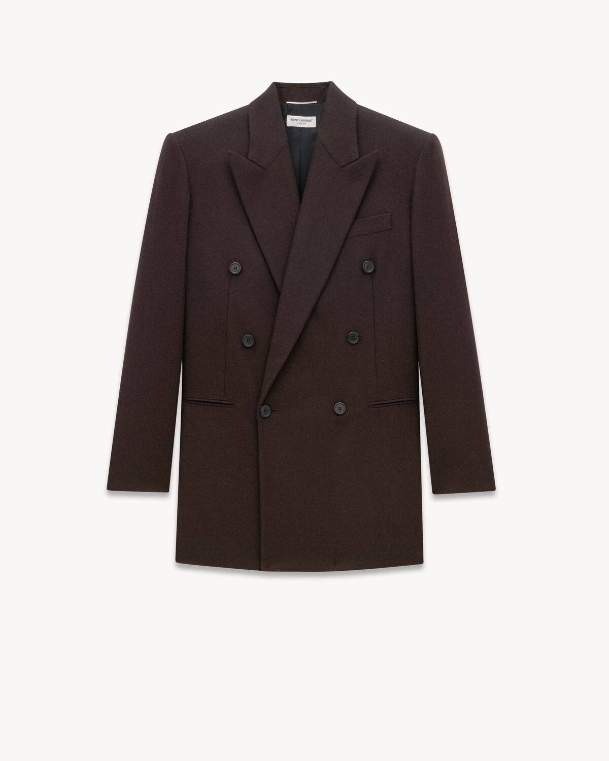 JACKET IN CASHMERE FLANNEL - 1