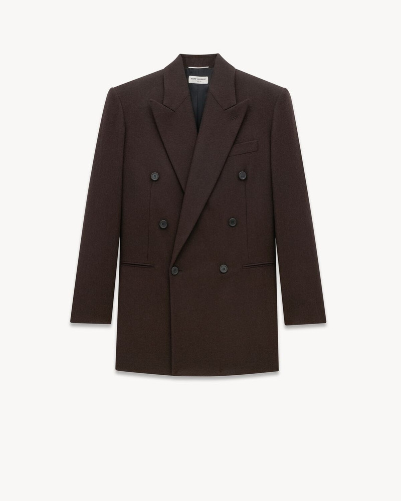 JACKET IN CASHMERE FLANNEL 1