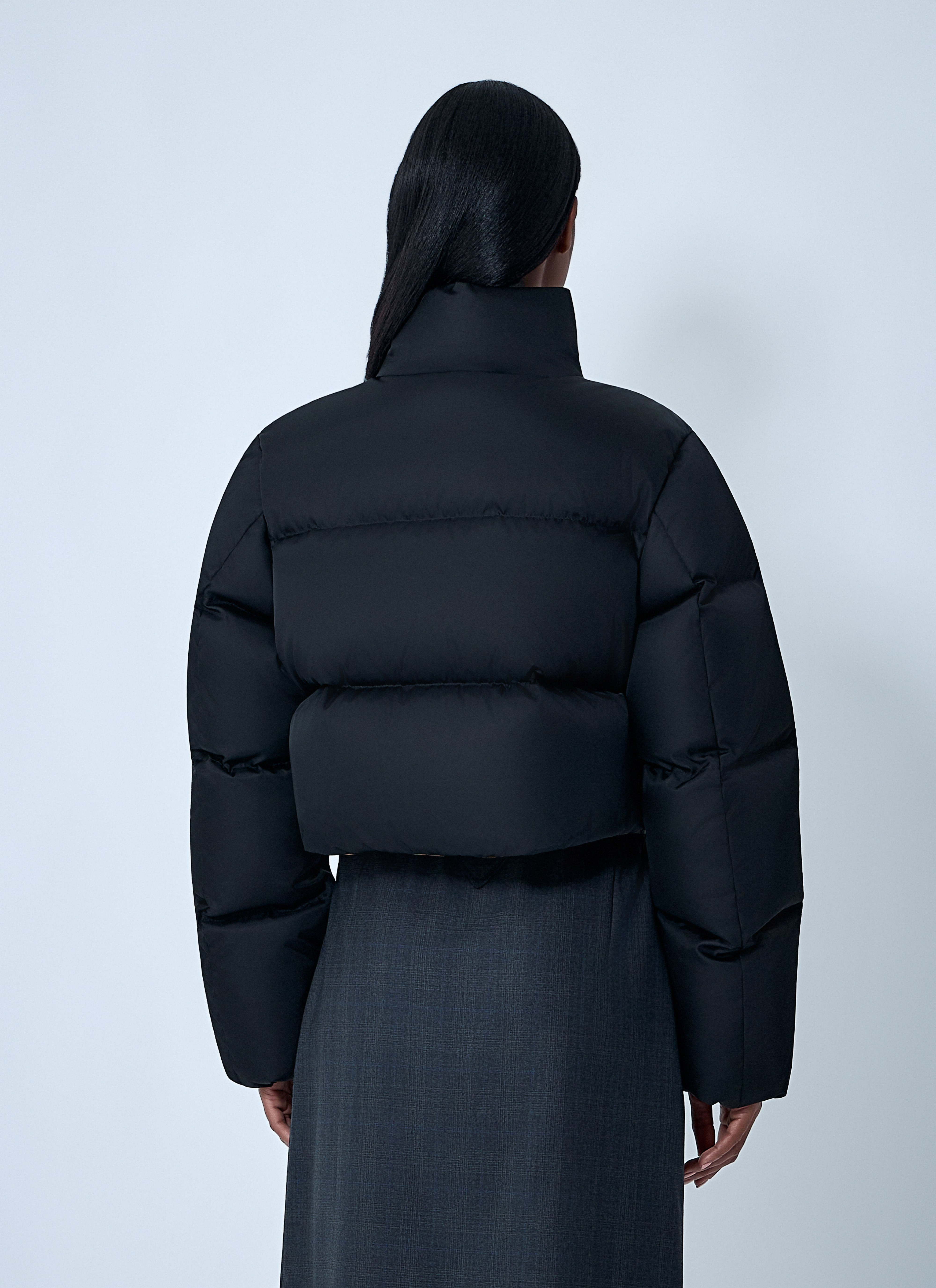 Prada Women Short Re-Nylon Down Jacket - 4