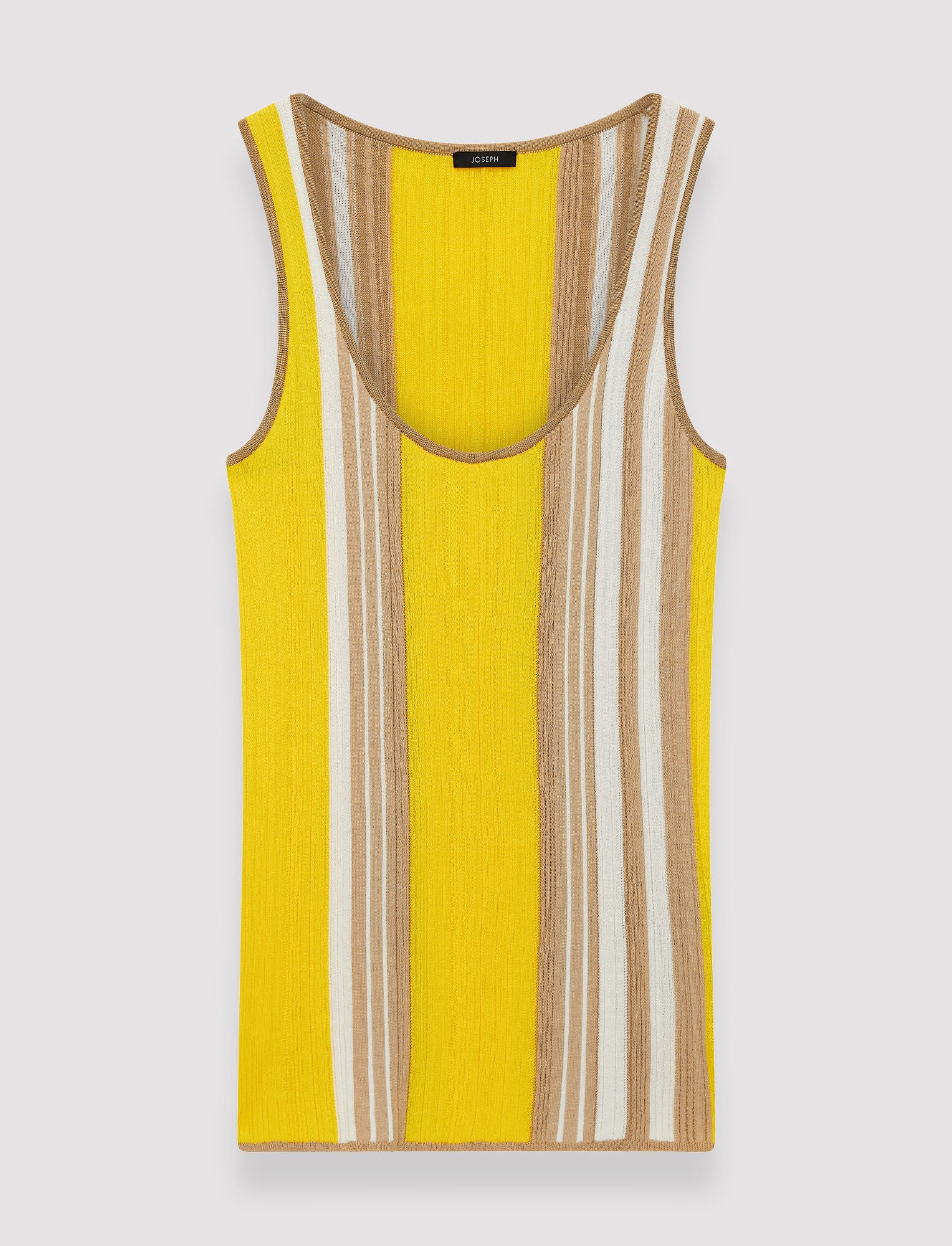 Colour Block Rib Tank Top - 1