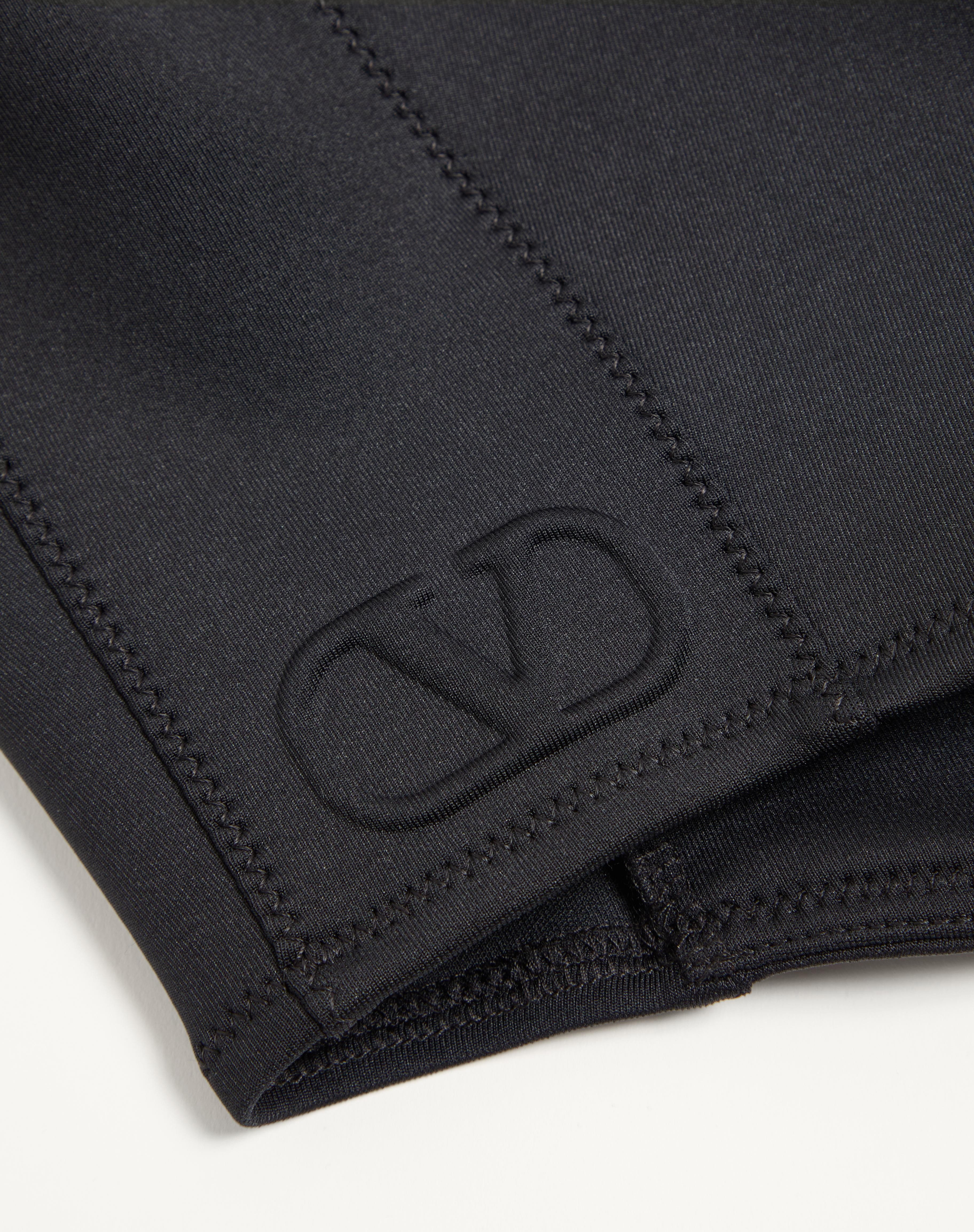 VLOGO SIGNATURE JERSEY HOOD WITH ZIPPER - 4