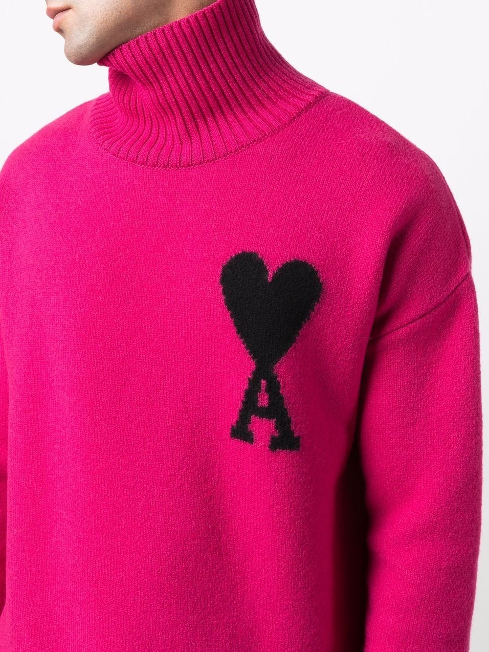 Ami de Coeur roll-neck jumper - 6