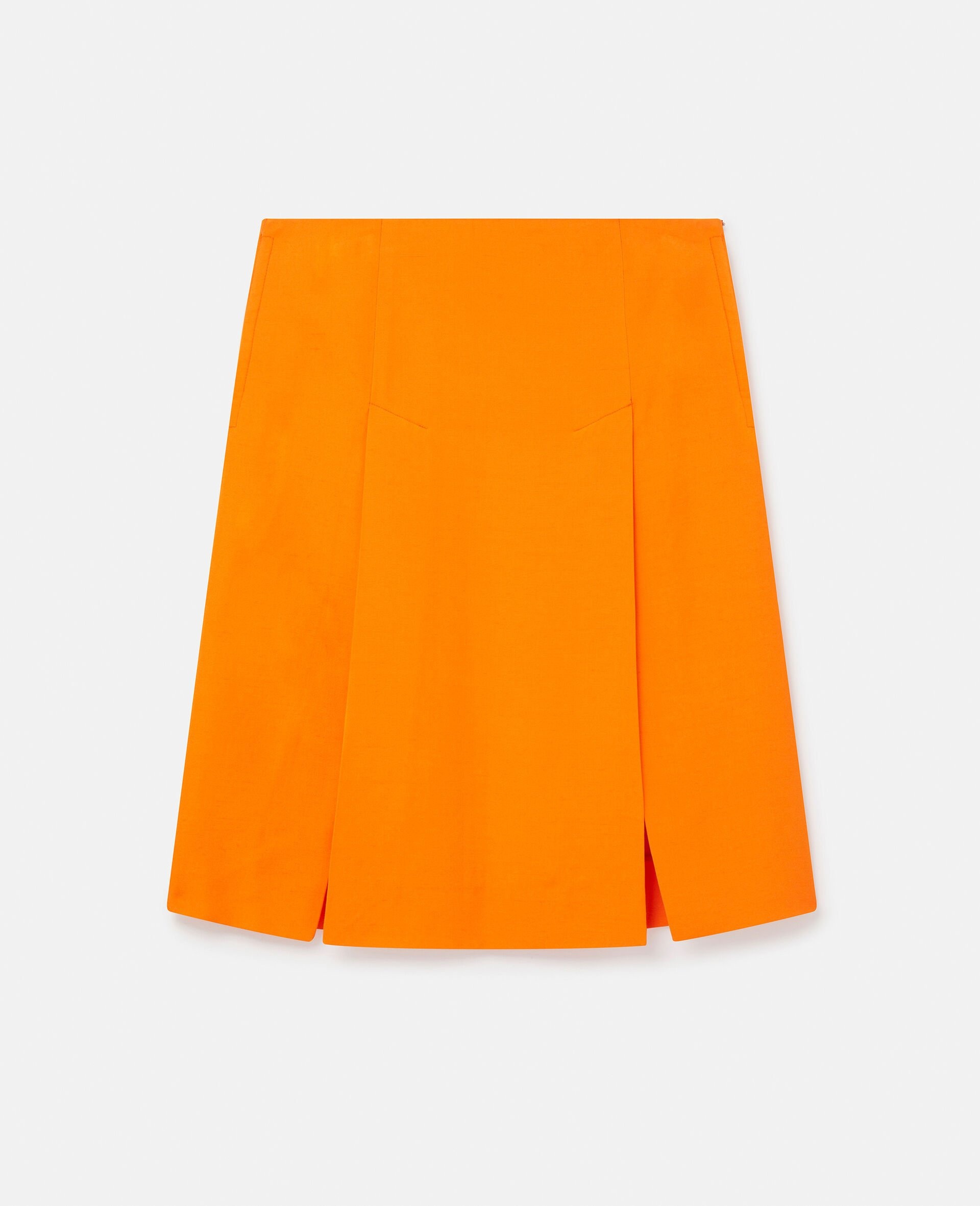 Side Slit Tailored Skirt - 1