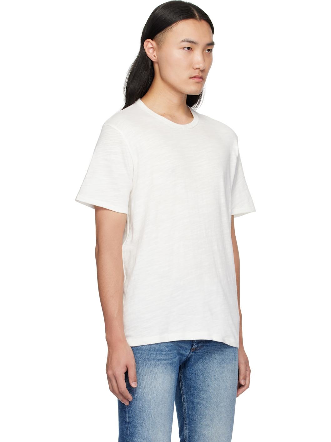 White Classic Flame T-shirt - 2