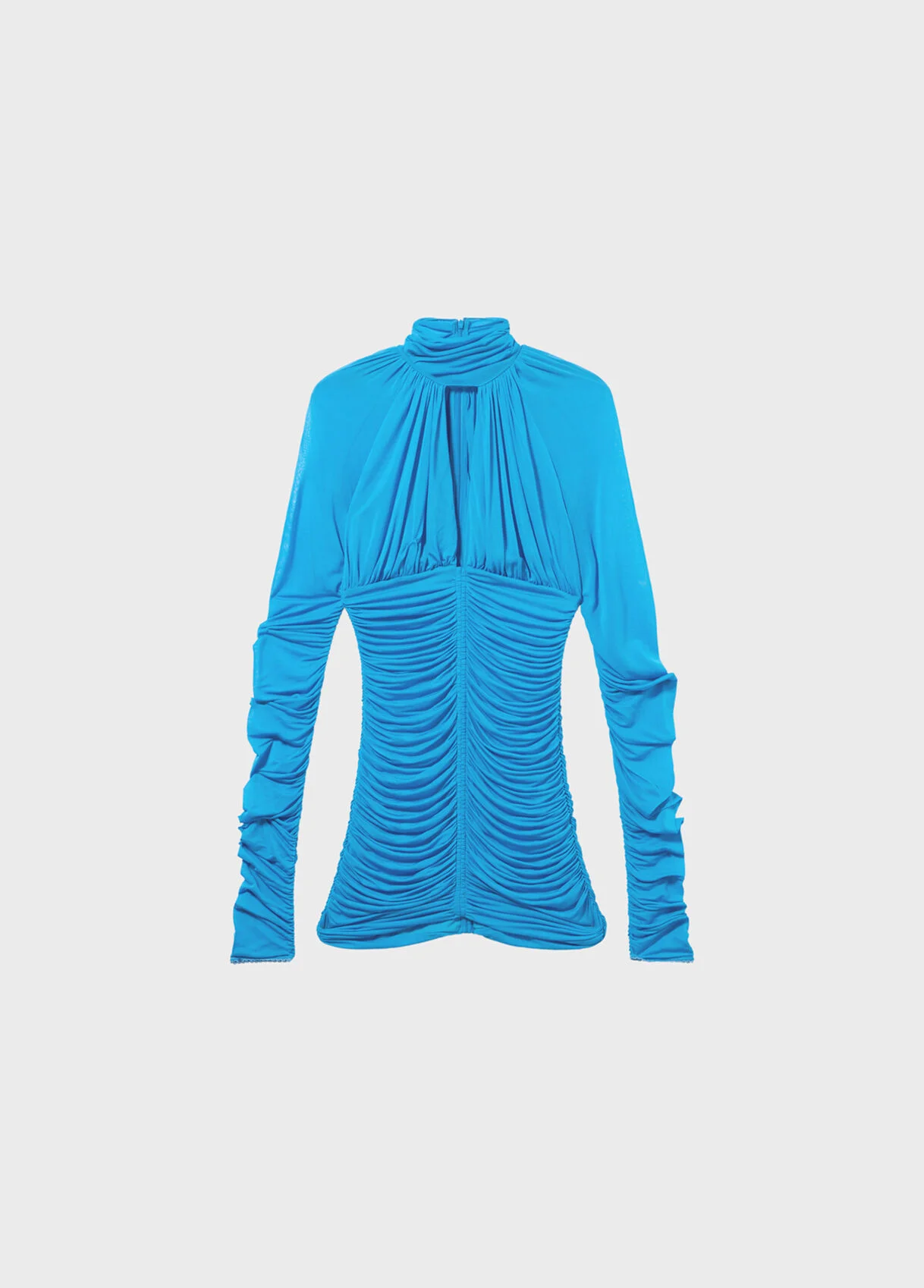 MINI JERSEY DRESS WITH CUT-OUT - 1