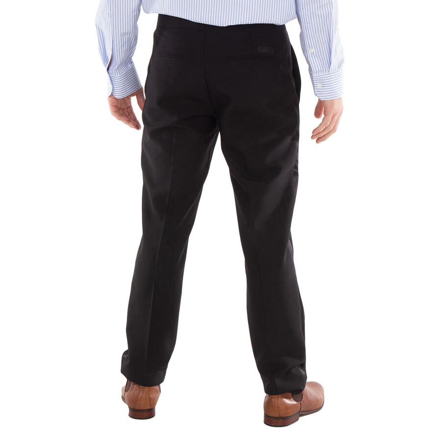 Versace Logo-Applique Tapered Trousers - 5