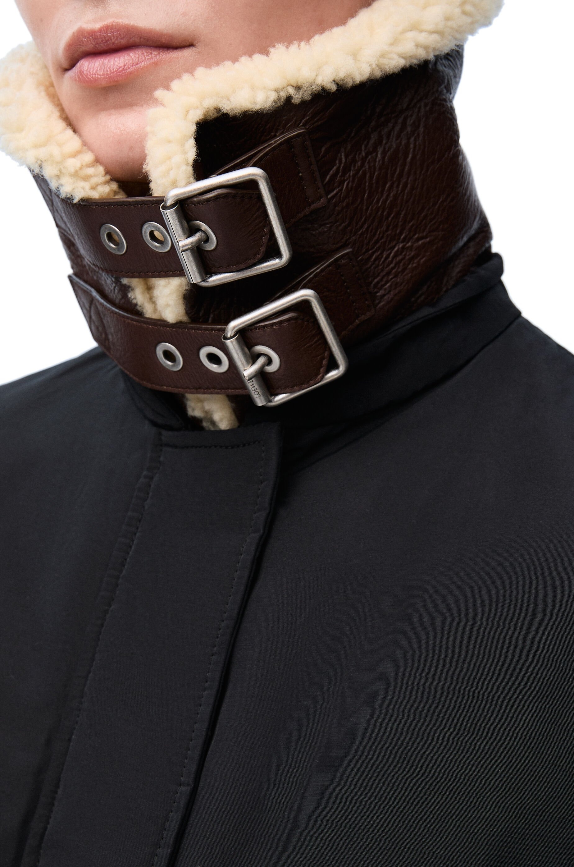 Puffer jacket in technical cotton blend - 7
