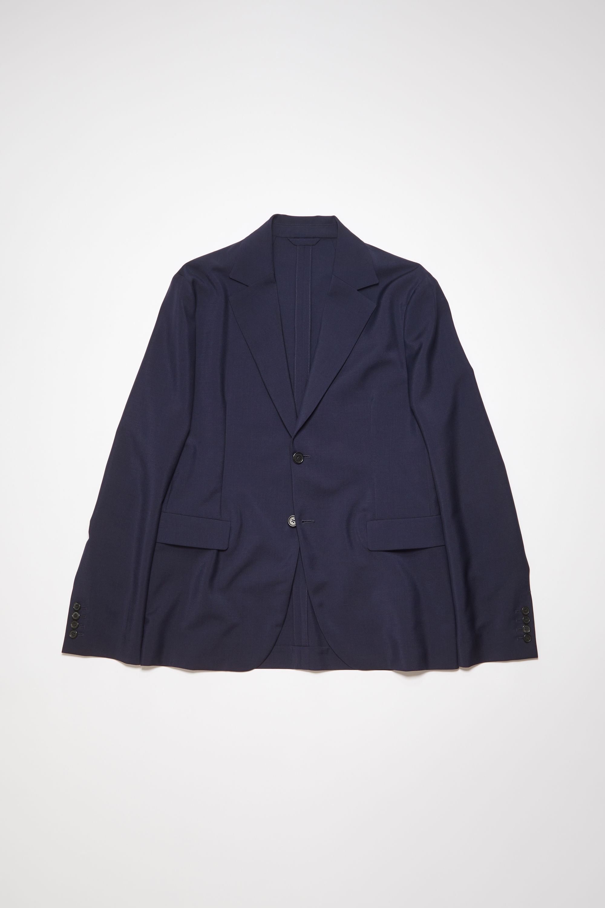 Regular fit suit jacket - Dark navy - 1