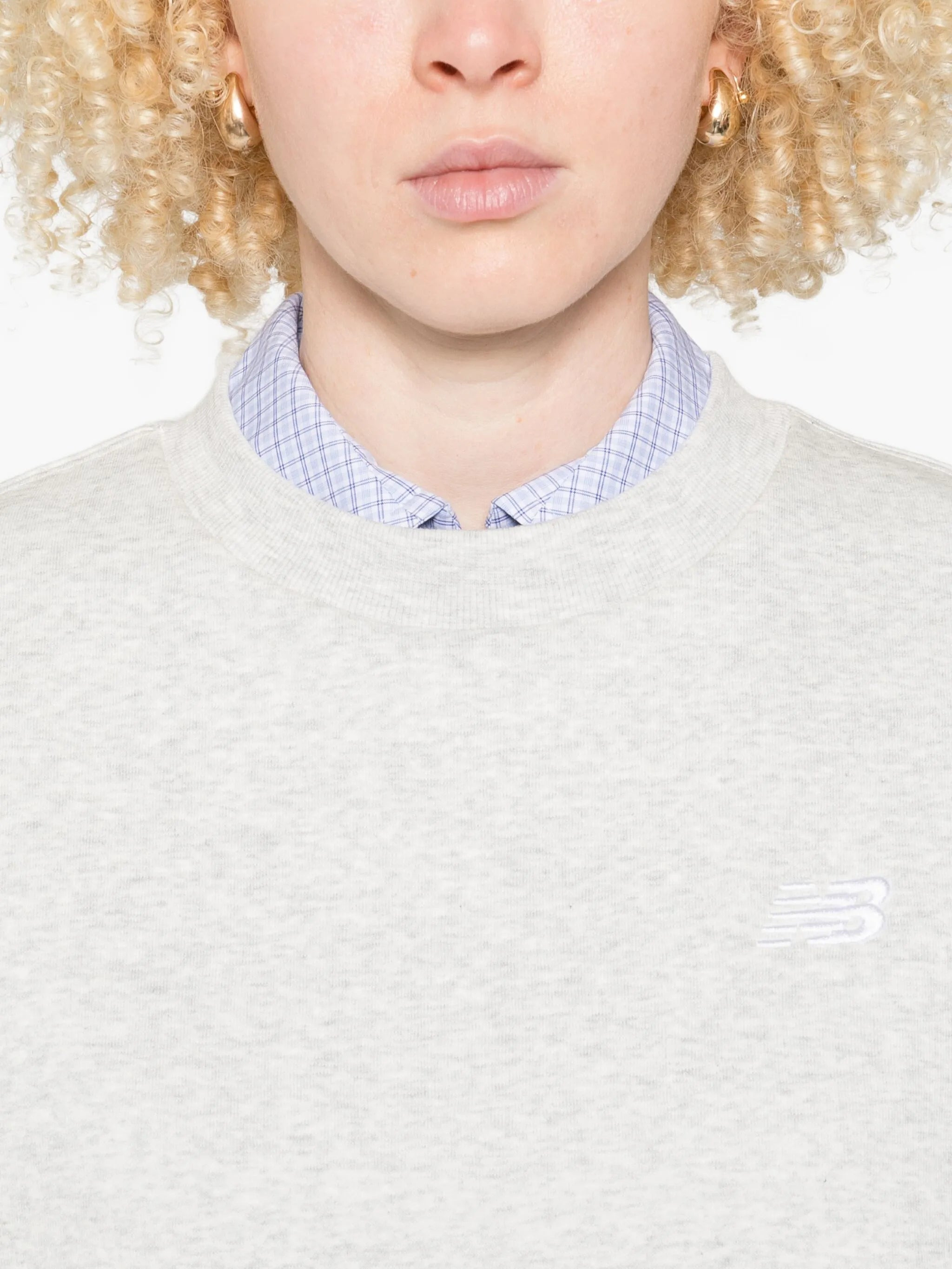 New Balance Crew-neck Cotton Sweatshirt - 4