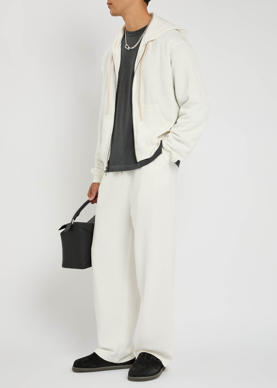 The Elder Statesman Daily Cotton and Cashmere-blend Sweatpants - 4
