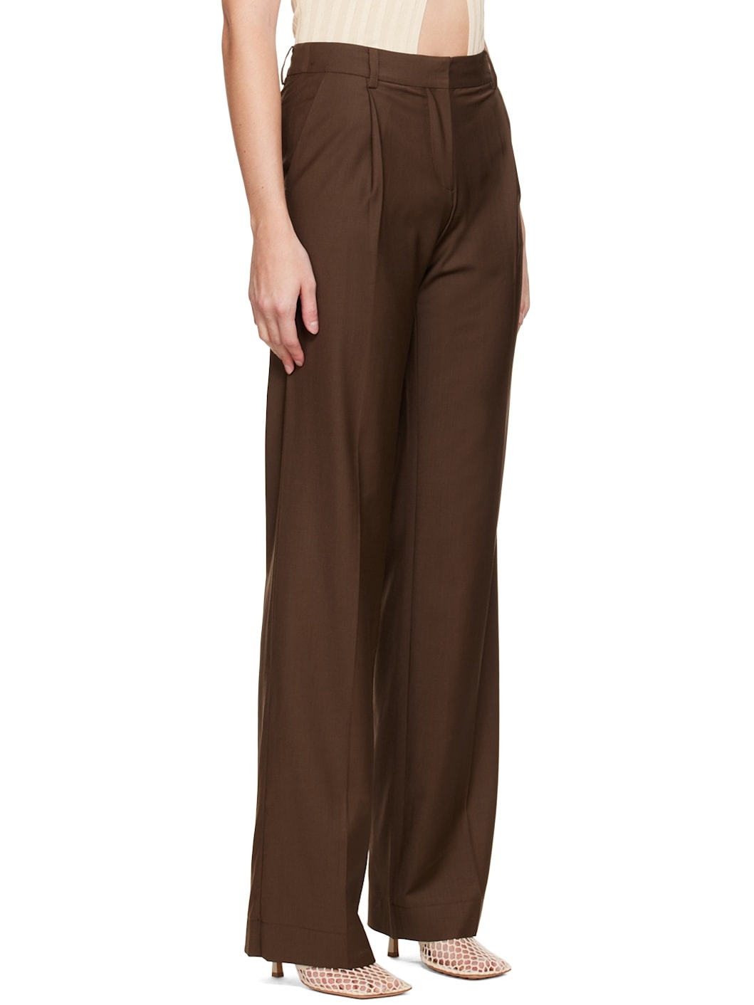 Brown Karaka Trousers - 2