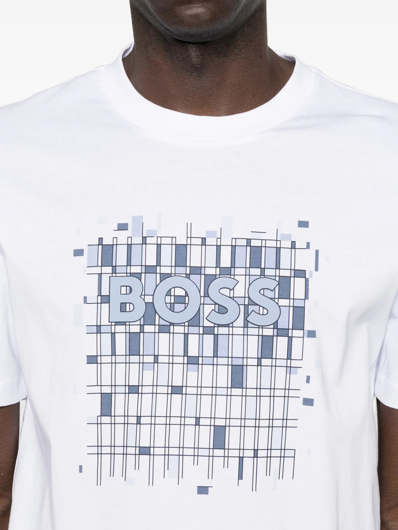 Boss Logo-detail T-shirt 5
