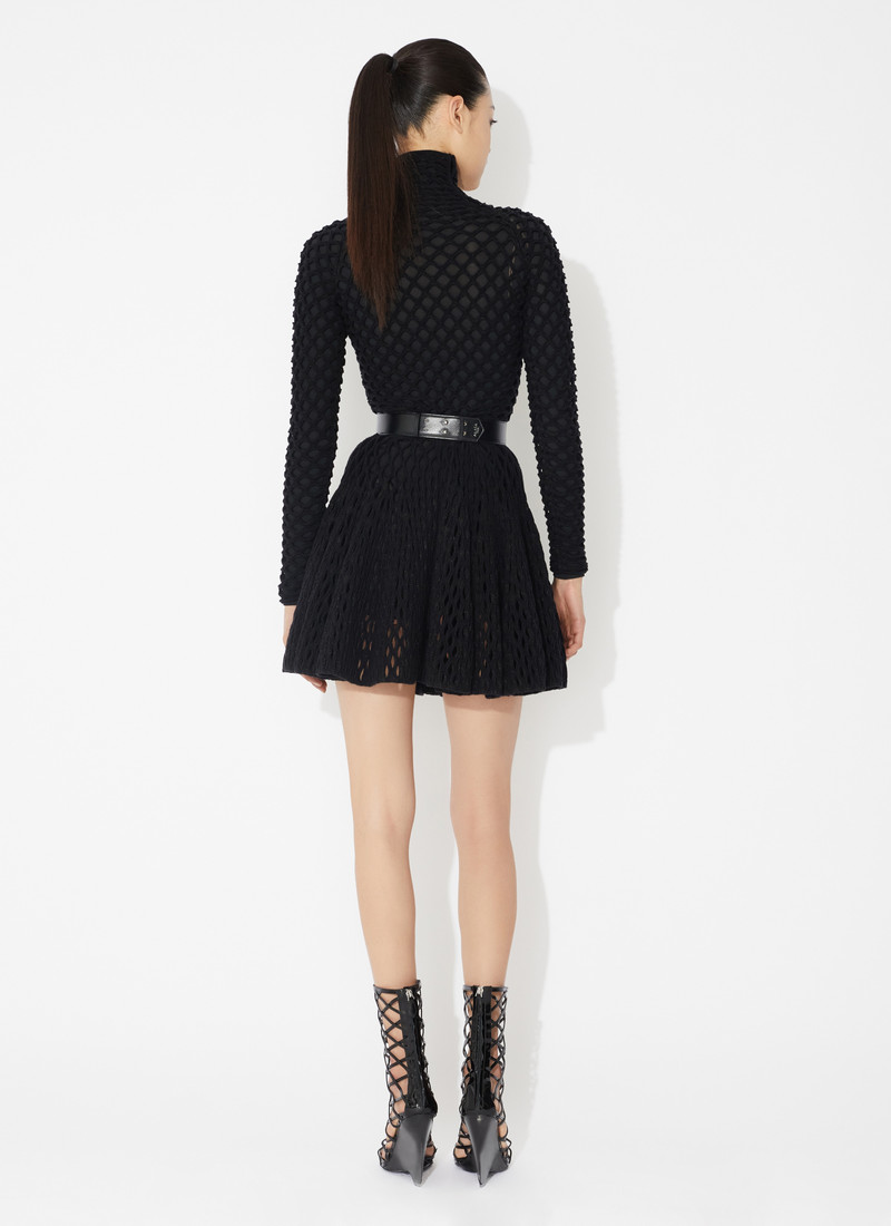 Alaïa CAGE KNIT HIGHNECK JUMPER outlook