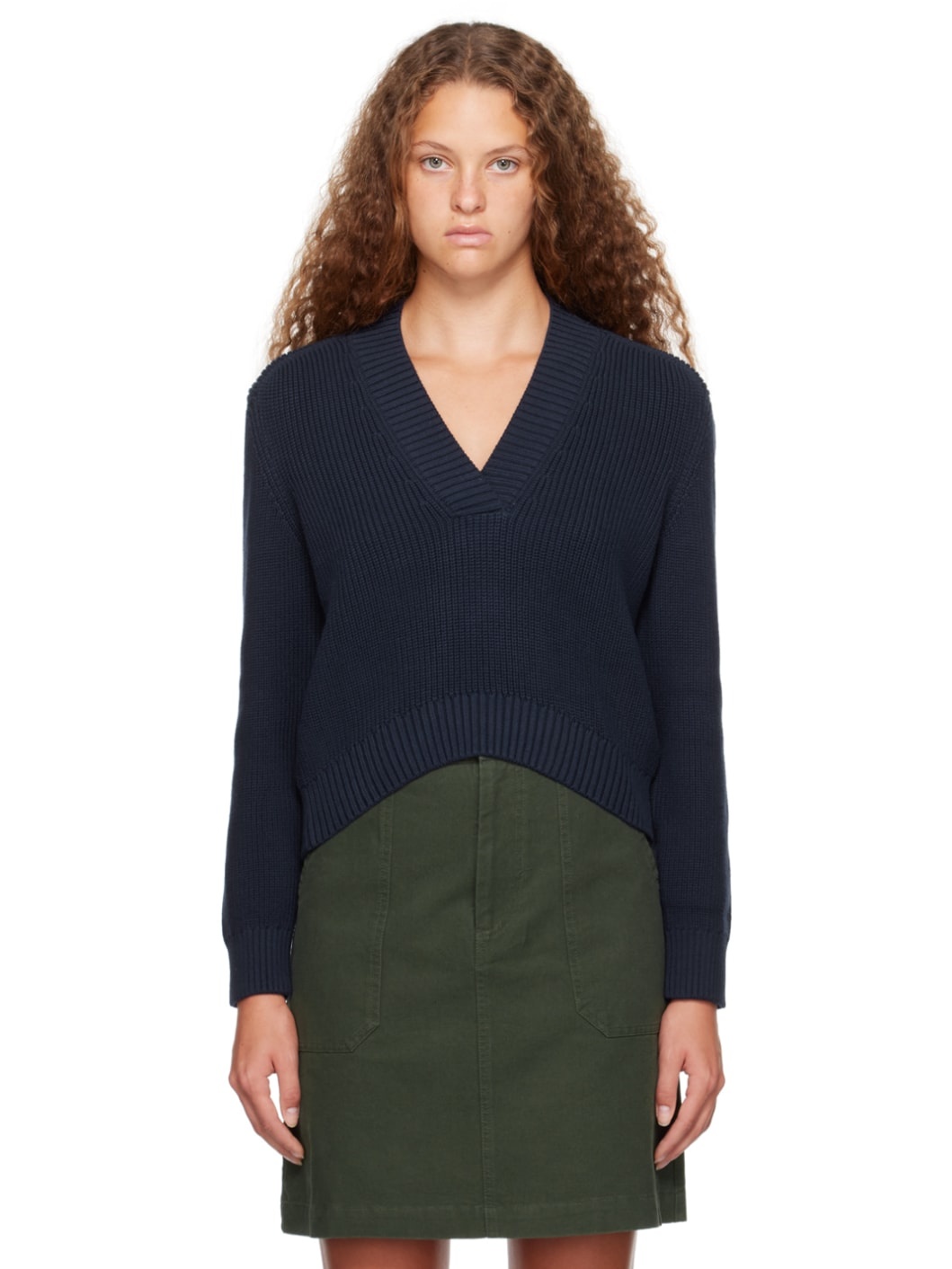 Navy Harmony Sweater - 1