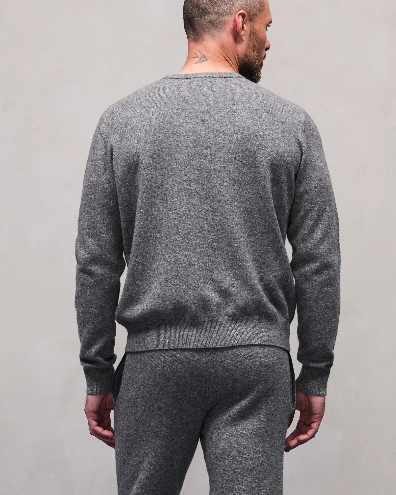 KNIT CREWNECK CONCRETE - 5