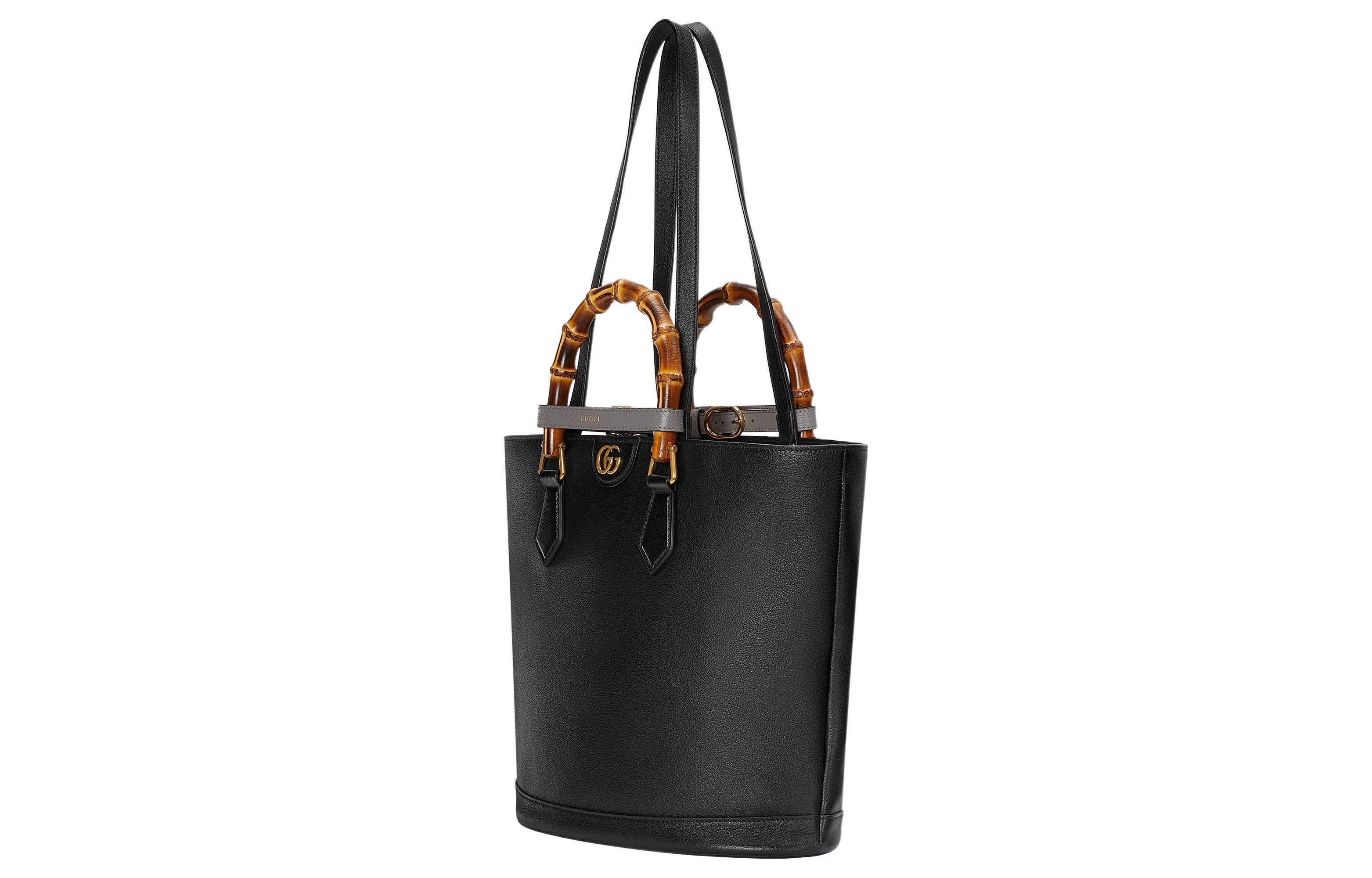 (WMNS) Gucci Diana Medium Tote Bag 'Black' 750394-UAAAY-1092 - 3