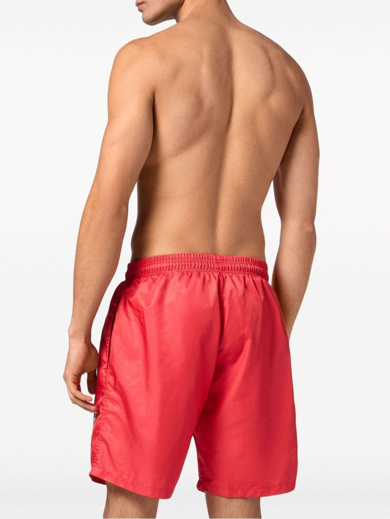 skeleton-print swim shorts 4