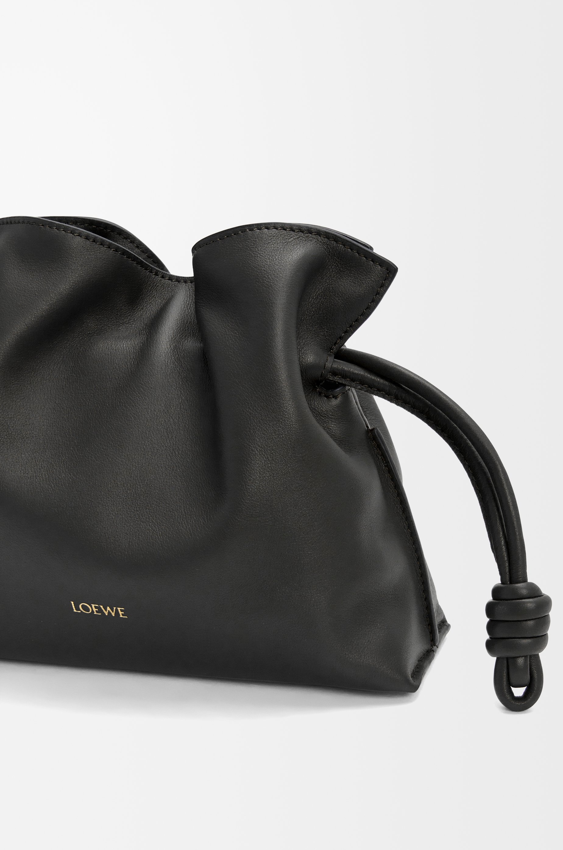 Mini Flamenco clutch in nappa calfskin - 8