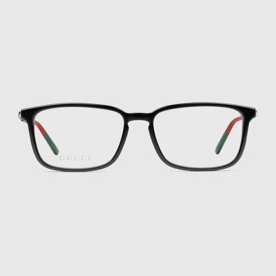 GUCCI Rectangular optical frame outlook