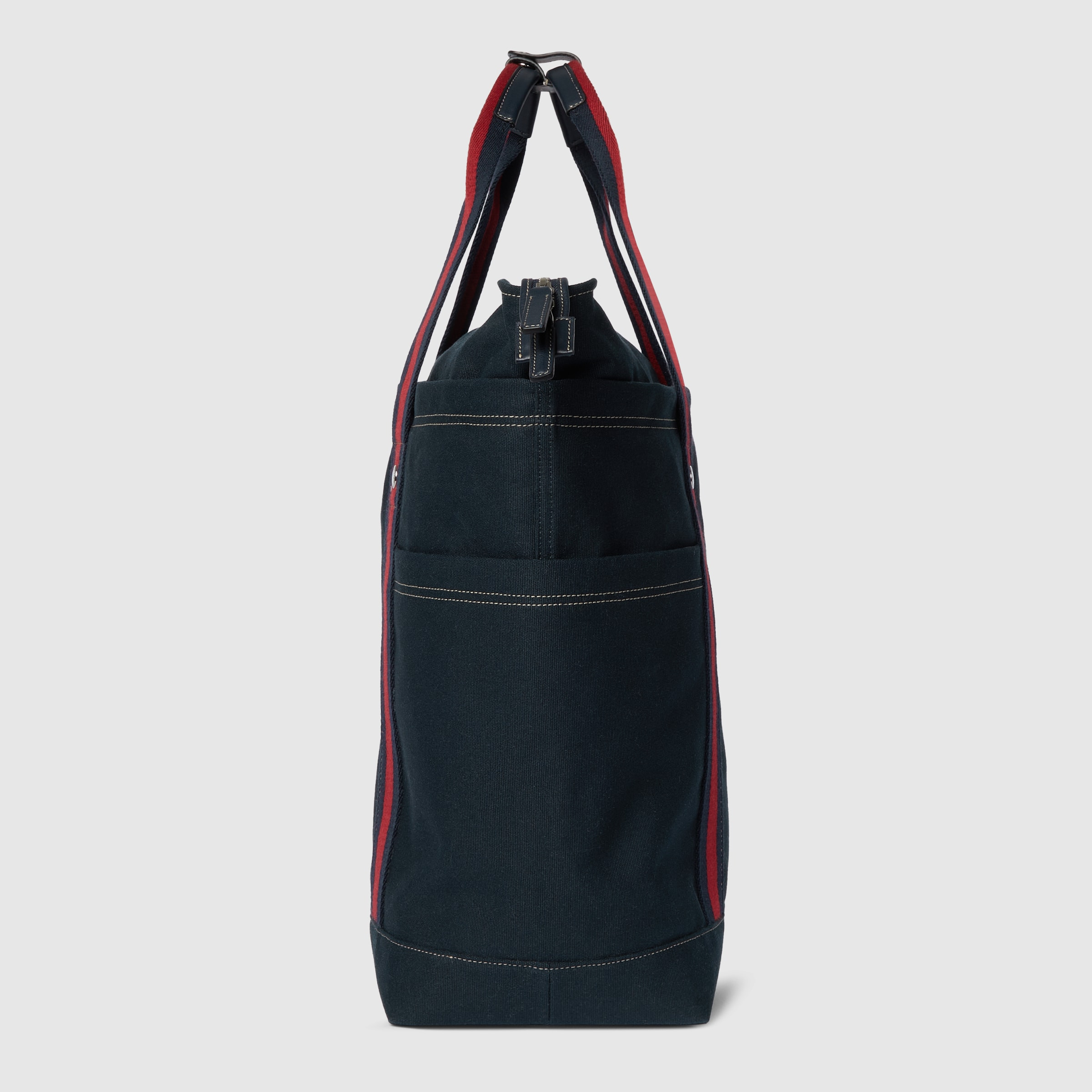 Medium printed canvas bag with Web - 8