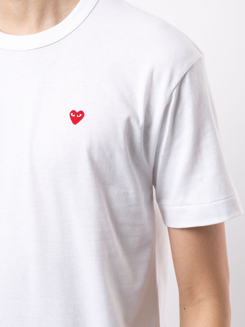 embroidered logo T-shirt - 5