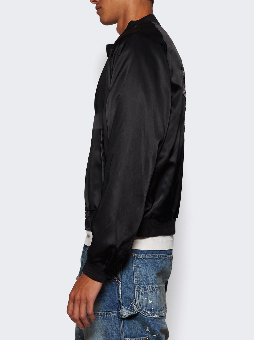 X Lastman Love Song Bomber Jacket Black - 3