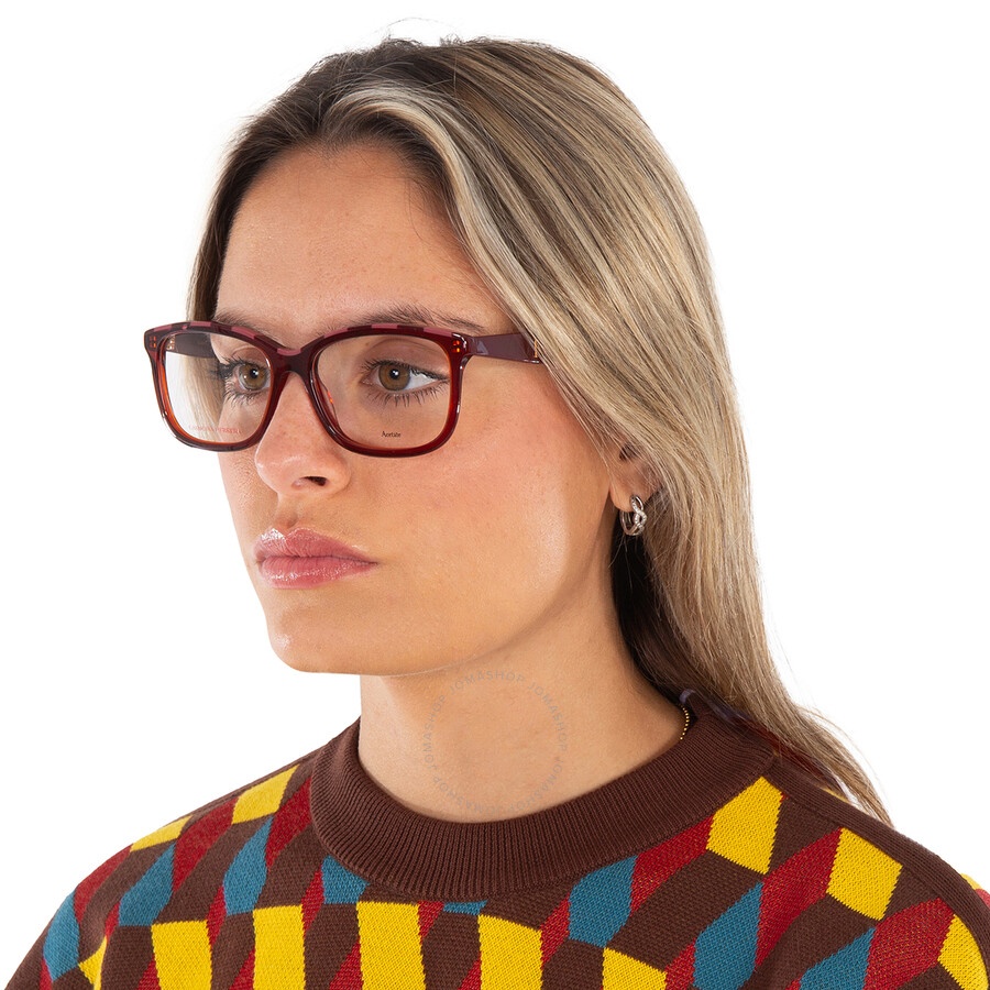 Carolina Herrera Demo Square Ladies Eyeglasses HER 0147 0C8C 54 - 2