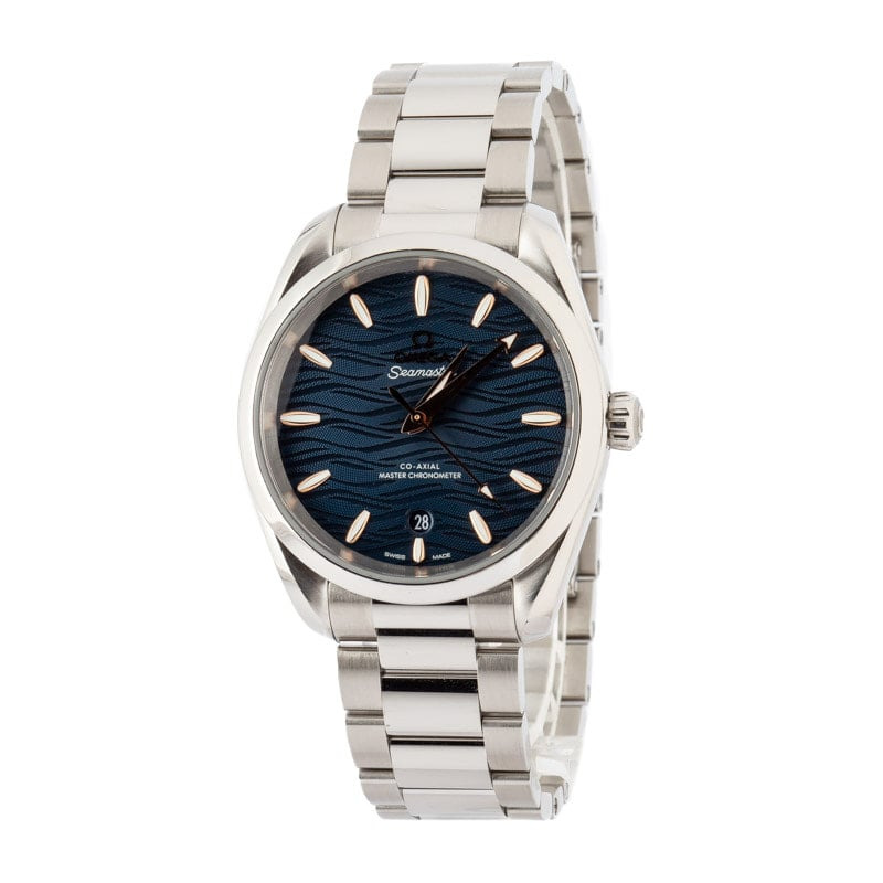 Omega Seamaster Aqua Terra 150M Waved Blue Dial - 2
