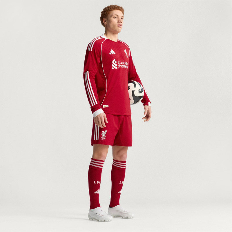 Liverpool FC 25/26 Long Sleeve Home Authentic Jersey 11