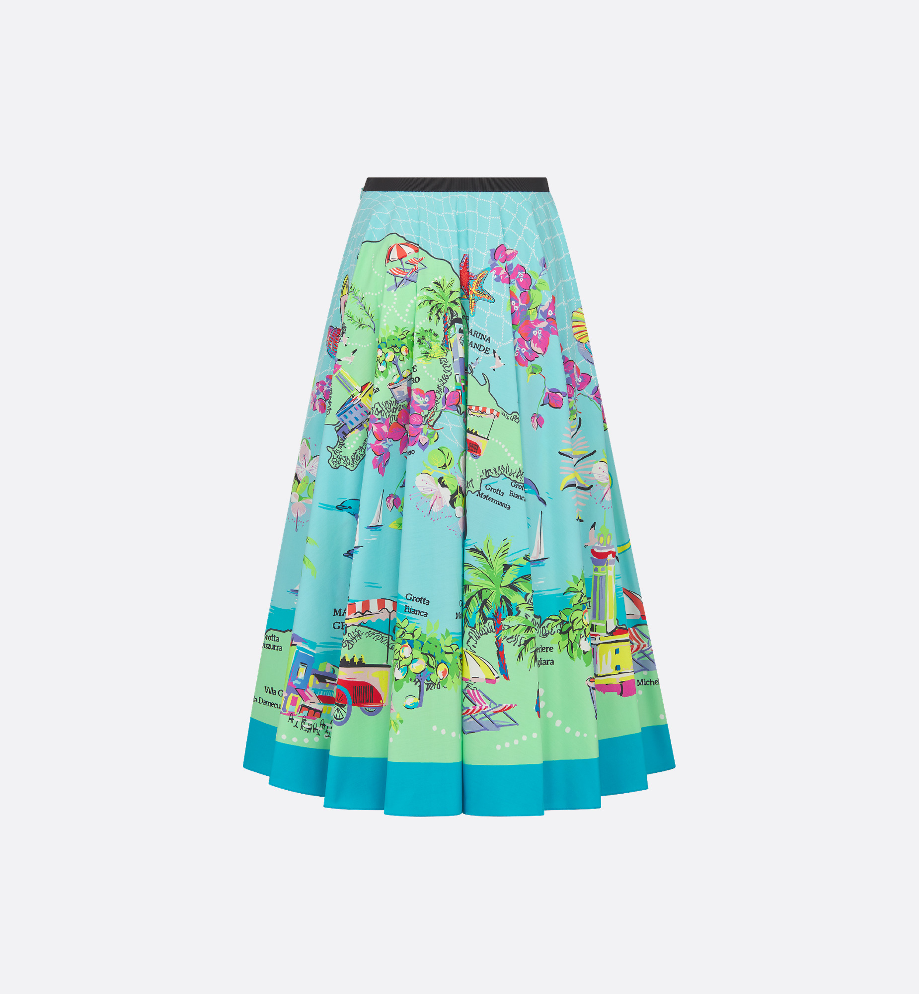 Dior Souvenir Mid-Length Flared Skirt - 2