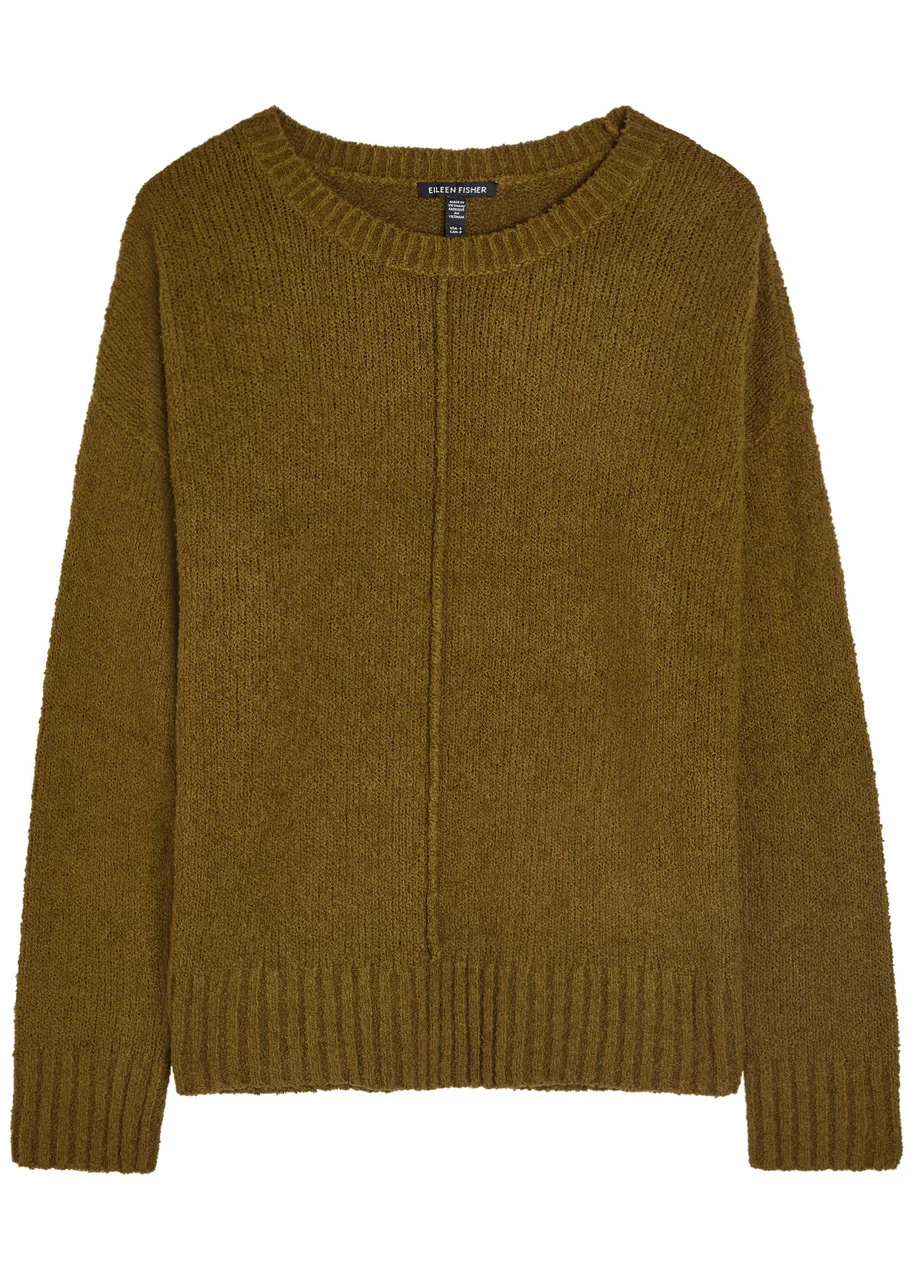 Eileen Fisher Pintuck Bouclé Jumper - 1