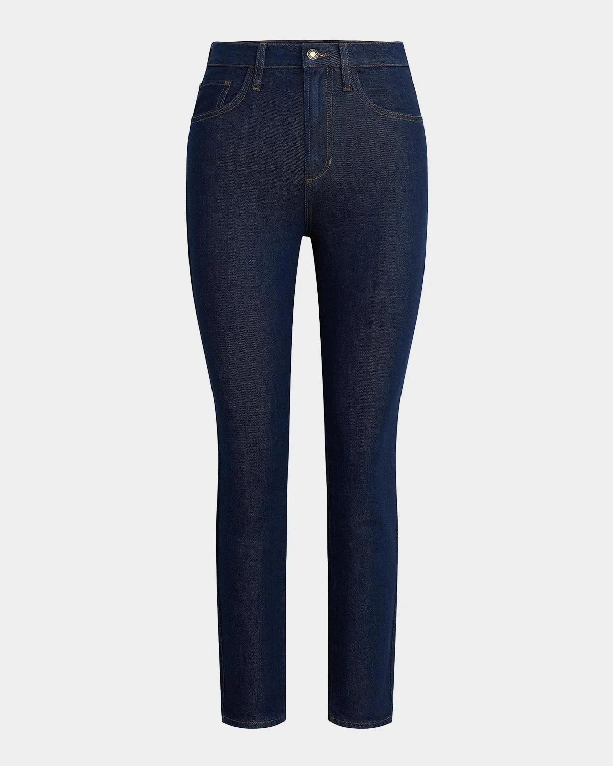 The Valentina Super High-Rise Straight Jeans - 1
