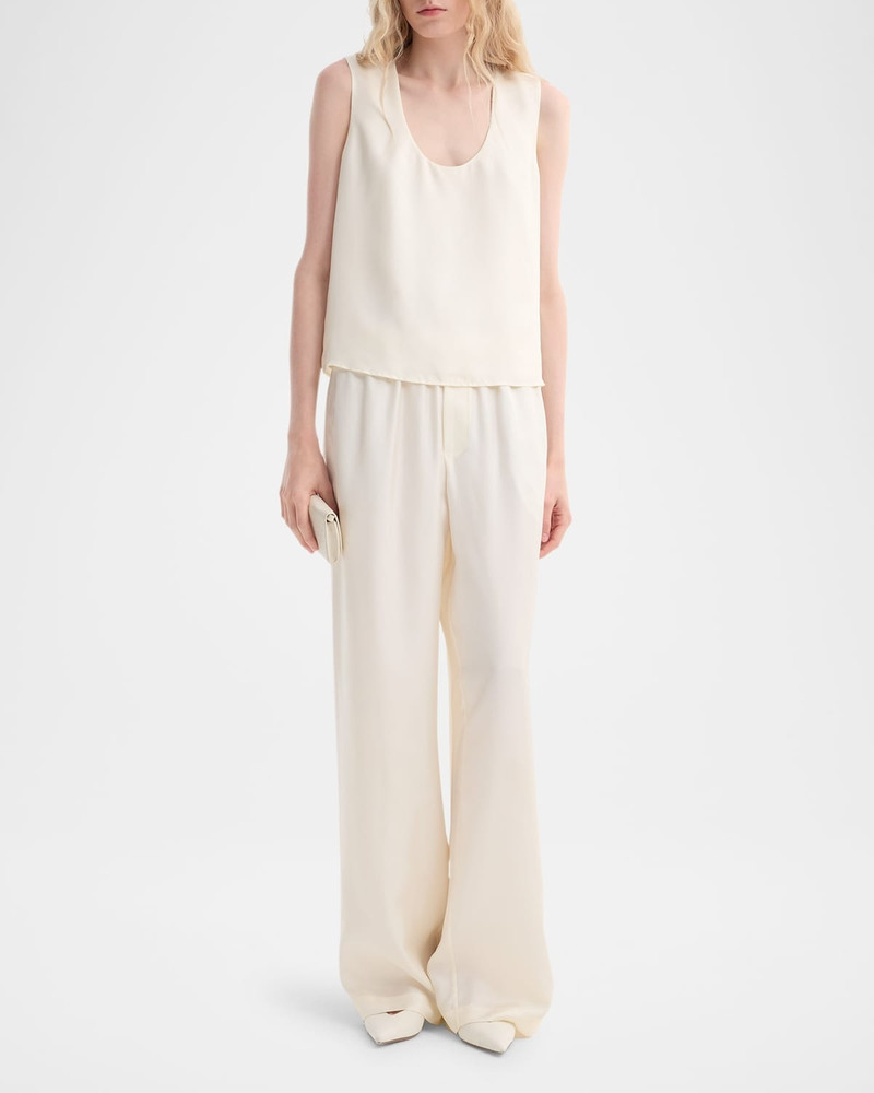 RÓHE Wide-Leg Silk Trousers outlook