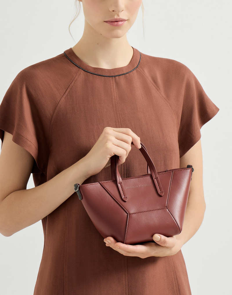 BC Duo mini bag in calfskin with monili 4