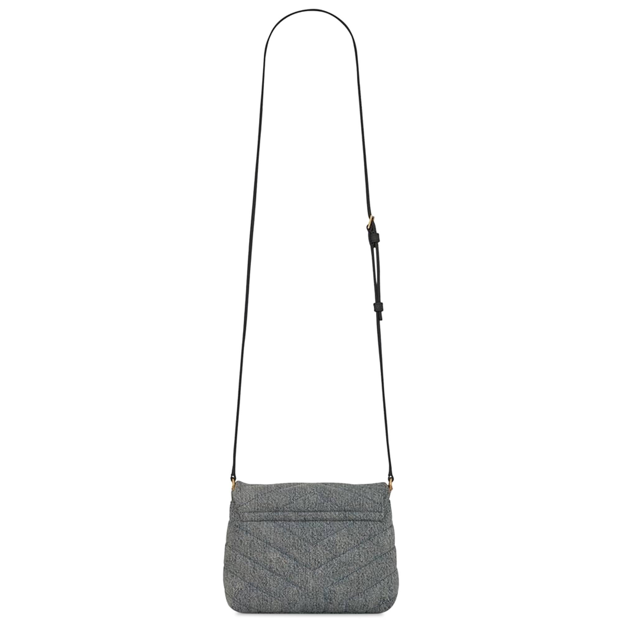 Saint Laurent Toy Loulou Crossbody Bag 'Denim Azure' - 2