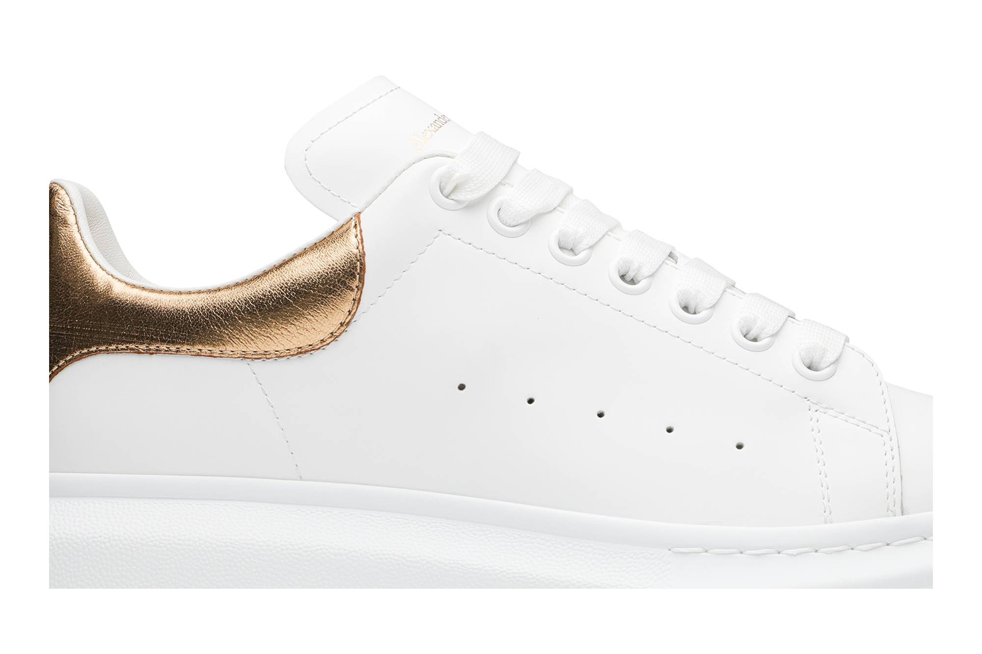 Alexander McQueen Oversized Sneaker 'White Gold' - 2