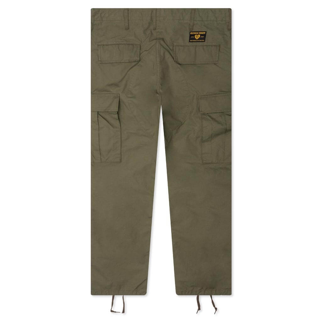 CARGO PANTS - OLIVE DRAB - 2