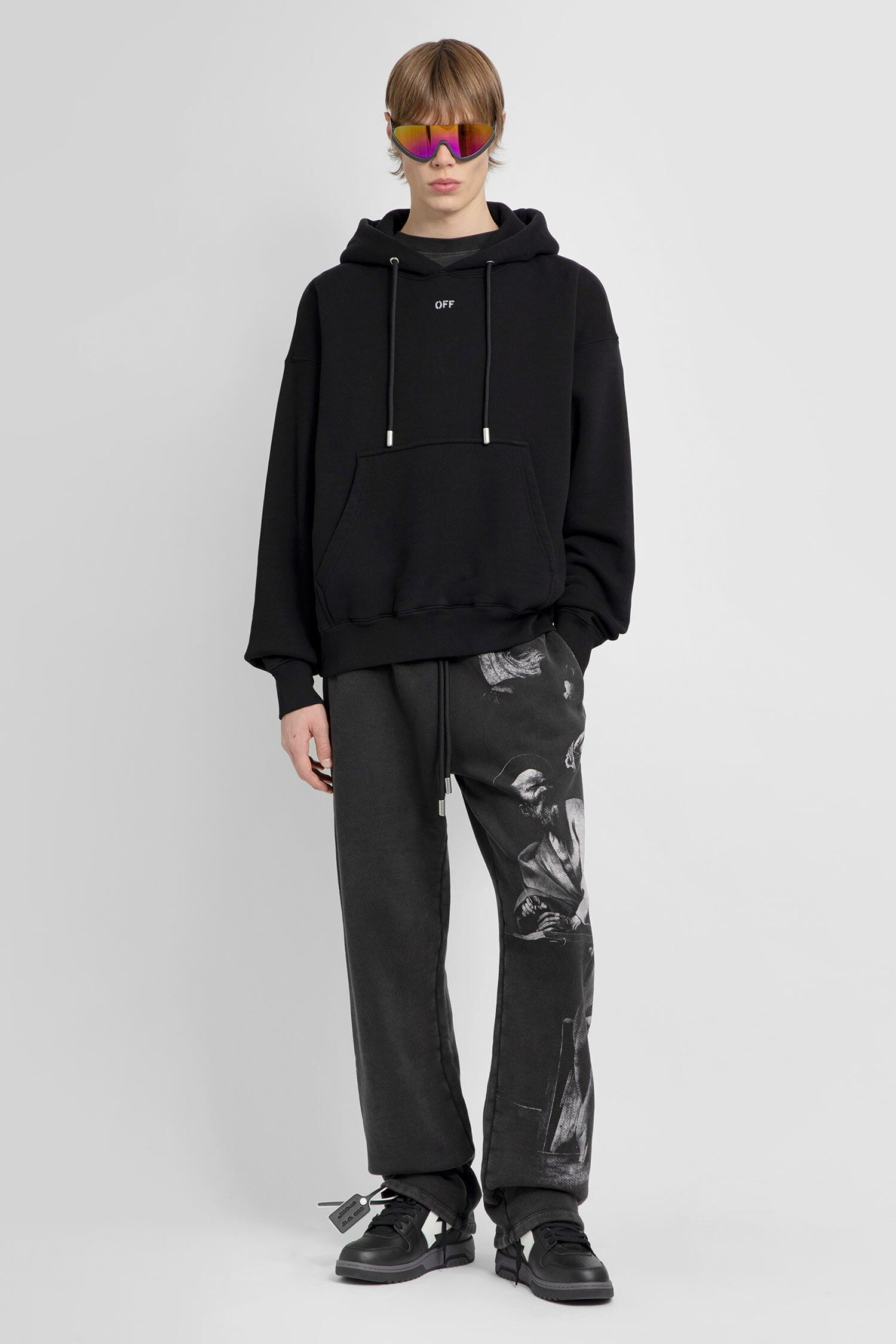 OFF-WHITE MAN BLACK SWEATSHIRTS - 4