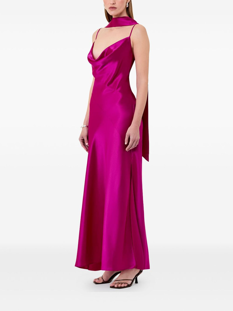 cowl-neck maxi dress 3