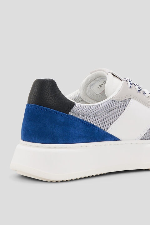 Milan sneakers in White/Gray/Blue - 7