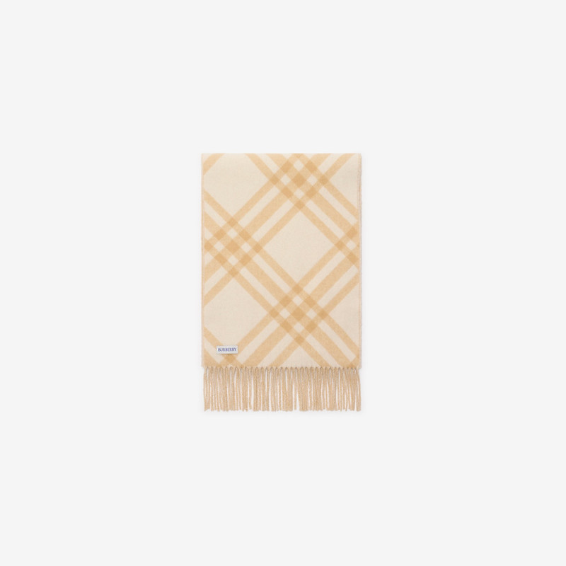 Burberry Check Cashmere Scarf outlook