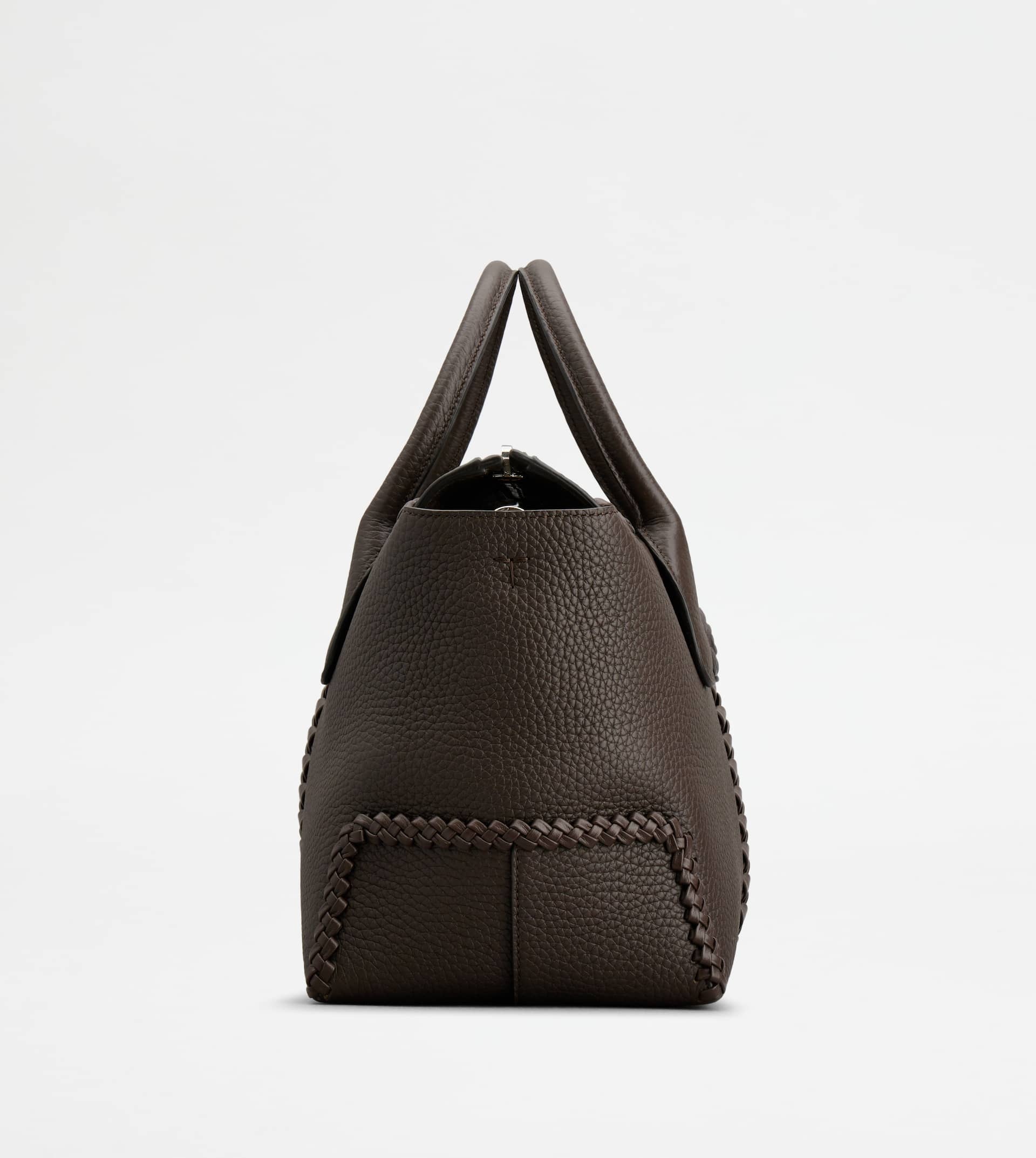 TOD'S DI BAG IN LEATHER SMALL - BROWN - 2