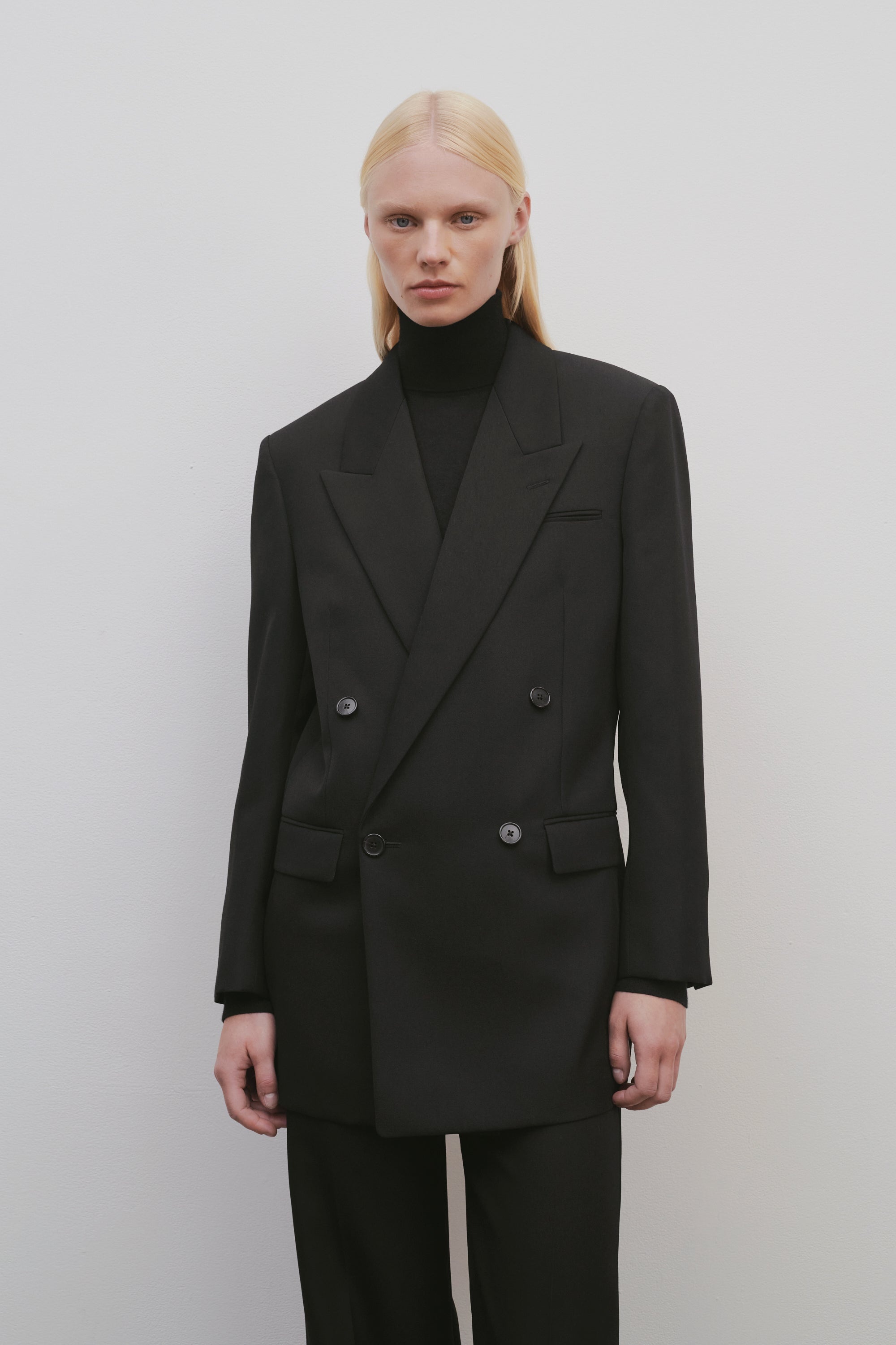 Myriam Jacket in Virgin Wool and Silk - 3
