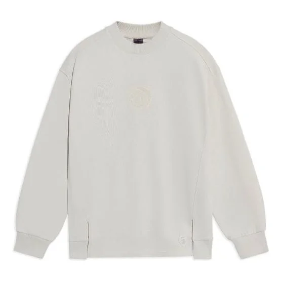 Li-Ning x Dragon Crossover Series Loose Round Neck Pullover 'White' AWDS301-1 - 1