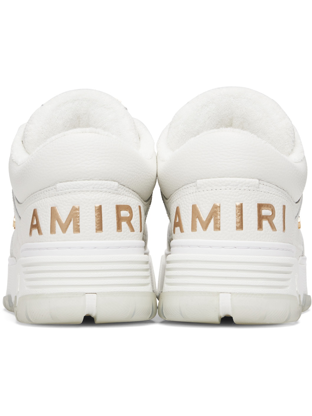 White Metallic MA-1 Sneakers - 2
